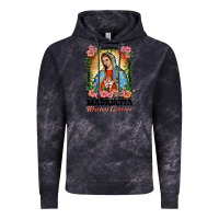 Cloud Black madrecita muchas gracias lady of Guadalupe Vintage Hoodie - BarkalooDesign