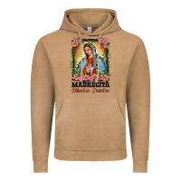 Vintage Camel madrecita muchas gracias lady of Guadalupe Vintage Hoodie - BarkalooDesign