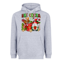 Heather Grey hot cocoa Heavyweight Hoodie - texasbilliewilder