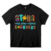 Black stars cant shine without darkness Heavy Core Tee - HRA Design Shop
