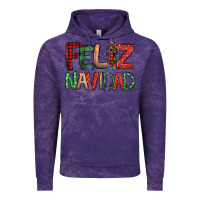 Cloud Purple Feliz Navidad our lady of Guadalupe Christmas Vintage Hoodie - Jasminsmagicworld