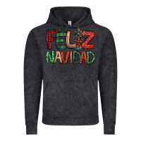 Vintage Black Feliz Navidad our lady of Guadalupe Christmas Vintage Hoodie - Jasminsmagicworld