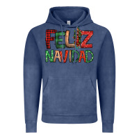 Vintage Denim Feliz Navidad our lady of Guadalupe Christmas Vintage Hoodie - Jasminsmagicworld
