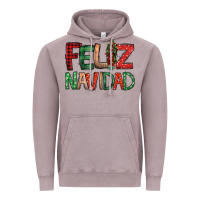 Vintage Zinc Feliz Navidad our lady of Guadalupe Christmas Vintage Hoodie - Jasminsmagicworld