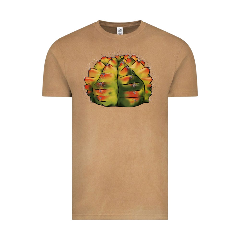 Gymnocalycium Variegated Cactus Vintage Tee by LillyAllenDesigns | Teevron