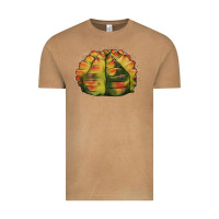 Vintage Camel Gymnocalycium Variegated Cactus Vintage Tee - LillyAllenDesigns