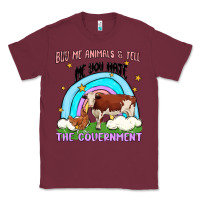Burgundy buy me animals malia Classic Tee - MaliasSmallBusiness