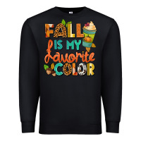 Black Fall is my favorite color Premium Sweatshirt - NancyCooperArtShop
