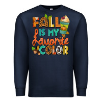 Navy Fall is my favorite color Premium Sweatshirt - NancyCooperArtShop