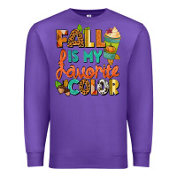 Purple Fall is my favorite color Premium Sweatshirt - NancyCooperArtShop