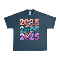 Midnight Navy 2025 senior Urban Heavy Tee - MaliasSmallBusiness