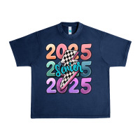 Navy 2025 senior Urban Heavy Tee - MaliasSmallBusiness