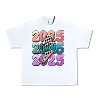 White 2025 senior Urban Heavy Tee - MaliasSmallBusiness