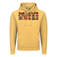 Vintage Mustard madre lady of guadelupe Vintage Hoodie - BarkalooDesign