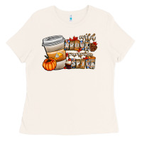Bone wild about pumpkin spice Ladies Tee - CowhideDigitalArt