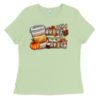 Matcha wild about pumpkin spice Ladies Tee - CowhideDigitalArt