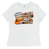 Wild About Pumpkin Spice Ladies Tee | Teevron