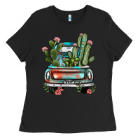 Black farm truck, Ladies Tee - JahusDesignShop