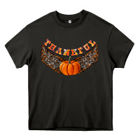 Asphalt Thankful Heavy Core Tee - CowhideDigitalArt