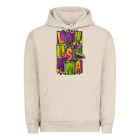 Pigment French Oak mardi gras louisiana Urban Hoodie - FaDigitalArtStudio