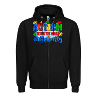 Black autism seeing the world differently Zipper Hoodie - Artiststas