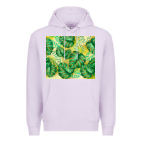 Lilac monstera leaf Premium Hoodie - TumblerDesignByShophia