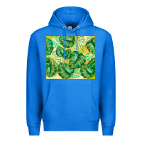 True Royal monstera leaf Premium Hoodie - TumblerDesignByShophia