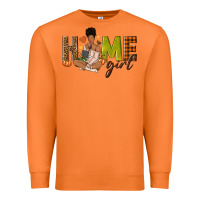 Carrot Home girl Fall afro girl Premium Sweatshirt - NancyCooperArtShop