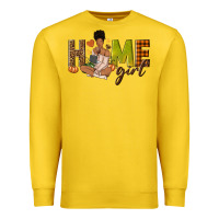 Lemon Home girl Fall afro girl Premium Sweatshirt - NancyCooperArtShop