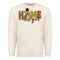 Sandshell Home girl Fall afro girl Premium Sweatshirt - NancyCooperArtShop