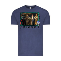 Vintage Denim friends movie characters Vintage Tee - AdoDesignShop