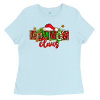 Christmas Mom Mom Claus Ladies Tee | Teevron