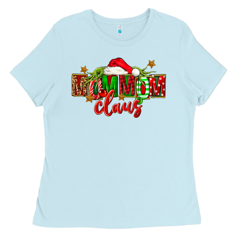 Christmas Mom Mom Claus Ladies Tee by FaDigitalArtStudio | Teevron