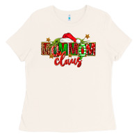 Bone christmas mom mom claus Ladies Tee - FaDigitalArtStudio