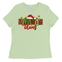 Matcha christmas mom mom claus Ladies Tee - FaDigitalArtStudio