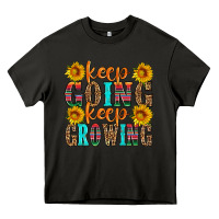 Asphalt keep going keep growing Heavy Core Tee - HRA Design Shop