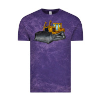 Cloud Purple Bulldozer Vintage Tee - LillyAllenDesigns