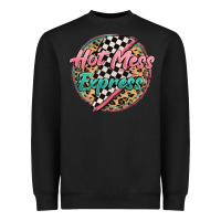 Black hot mess express Heavyweight Sweatshirt - MaliasSmallBusiness