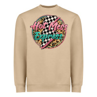 Mushroom hot mess express Heavyweight Sweatshirt - MaliasSmallBusiness