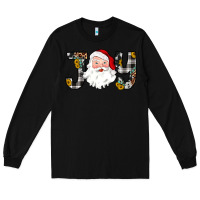 Black joy santa Long Sleeve Tee - JahusDesignShop