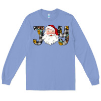 Colony Blue joy santa Long Sleeve Tee - JahusDesignShop