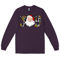 Plum joy santa Long Sleeve Tee - JahusDesignShop