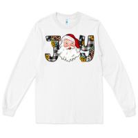 White joy santa Long Sleeve Tee - JahusDesignShop
