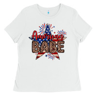 White American babe Ladies Tee - Neo Western