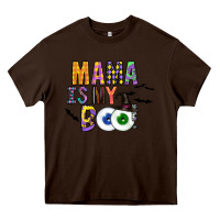 Chocolate Brown Mama is my Boo Heavy Core Tee - CowhideDigitalArt