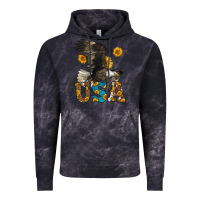 Cloud Black Western Usa Eagle Vintage Hoodie - LillyAllenDesigns