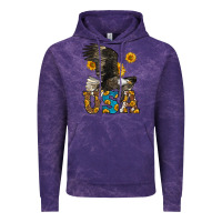 Cloud Purple Western Usa Eagle Vintage Hoodie - LillyAllenDesigns