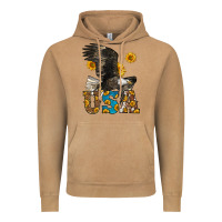 Vintage Camel Western Usa Eagle Vintage Hoodie - LillyAllenDesigns