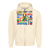 Sandshell autism awareness typography Zipper Hoodie - Artiststas