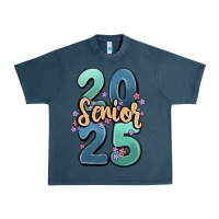 Midnight Navy senior 2025 Urban Heavy Tee - MaliasSmallBusiness